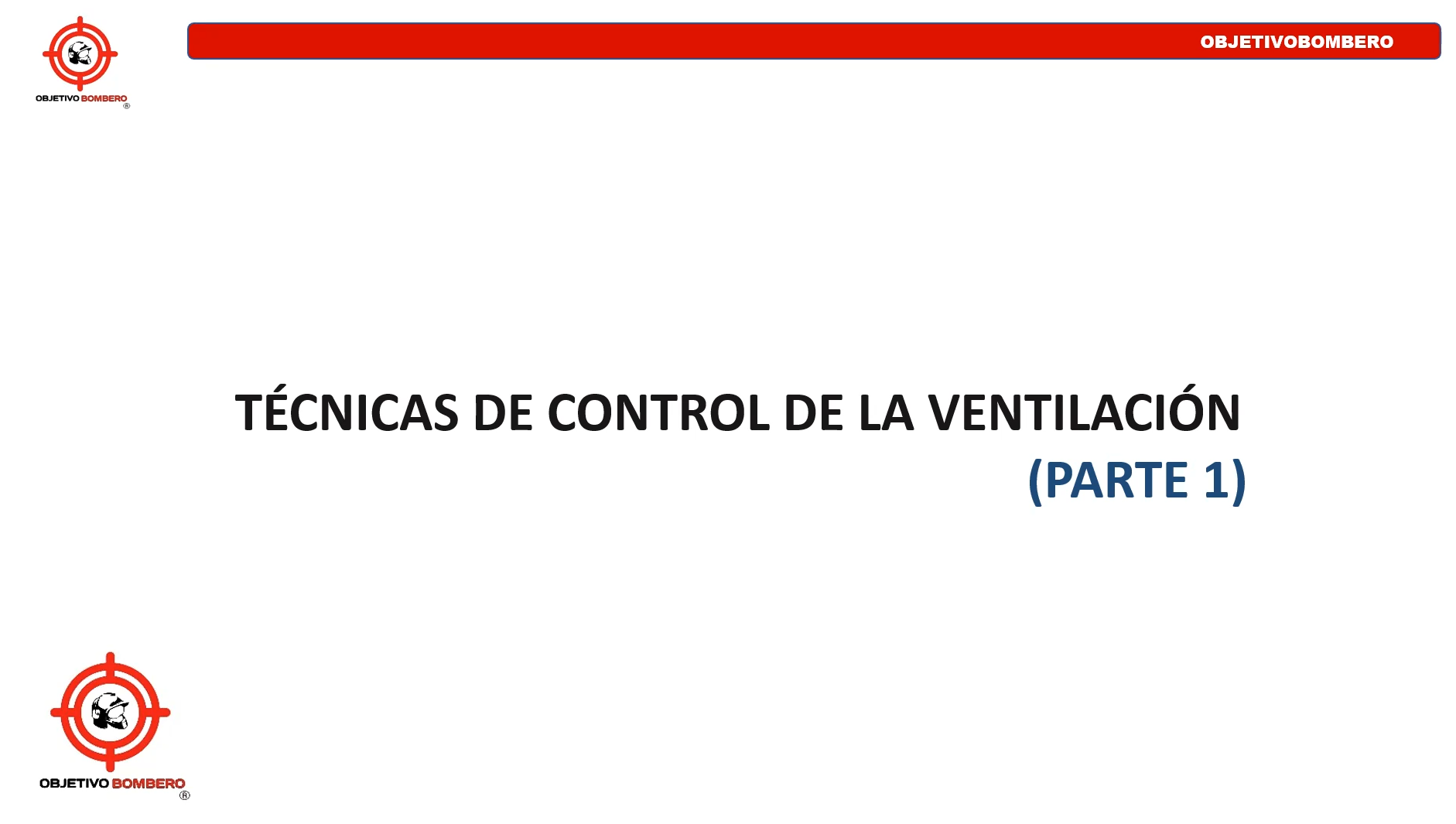 Clase Ventilación de Incendios (Cap 2. Punto 2, parte 1)